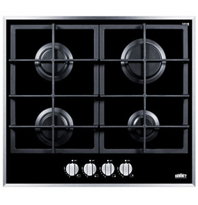 Gas on Glass Cooktop