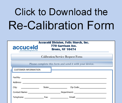 Milk Temperature Calibration