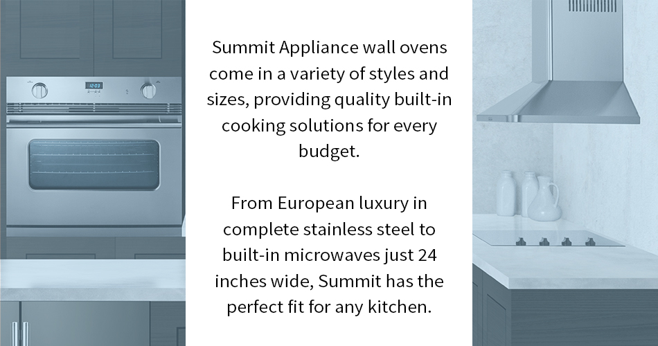 Made in the USA Summit Appliance TKSGWO30 Wall Oven Trim Kit in Stainless Steel Construction for Installation On SGWO30SS Summit Gas Wall Oven 