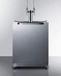 24" Wide Built-In Outdoor Coffee Kegerator