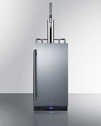 15" Wide Built-In Nitro Coffee Kegerator