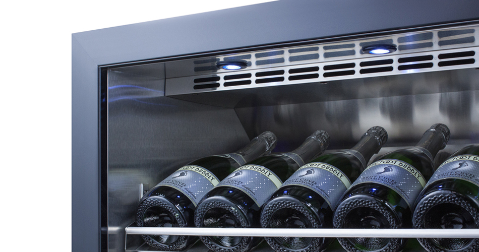 Champagne Fridge Detail