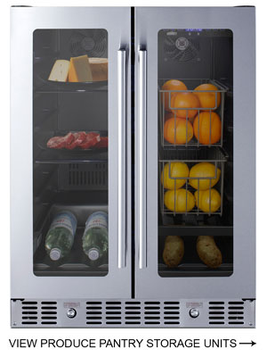 refrigerator produce