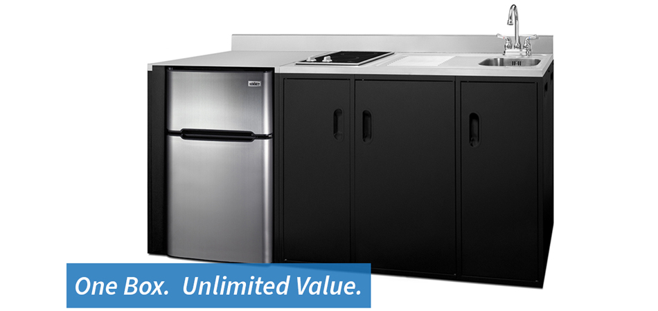 All-In-One Kitchenettes & Microwave-Refrigerators