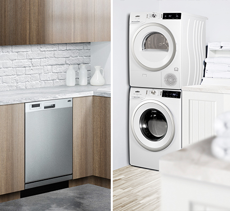 Washer and Dryers that Save Space in Apartment