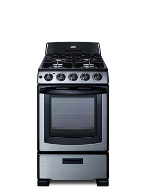 Gas Ranges with Dial Controls