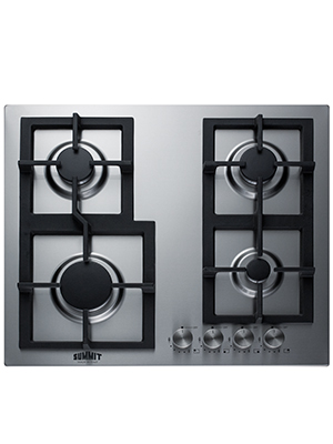 Gas Cooktops with dial controls