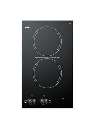 Electric Cooktops with dial controls
