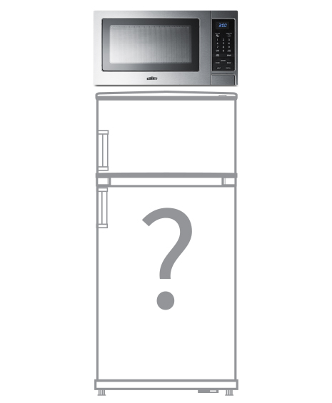 Microwave and Refrigerator Combinations