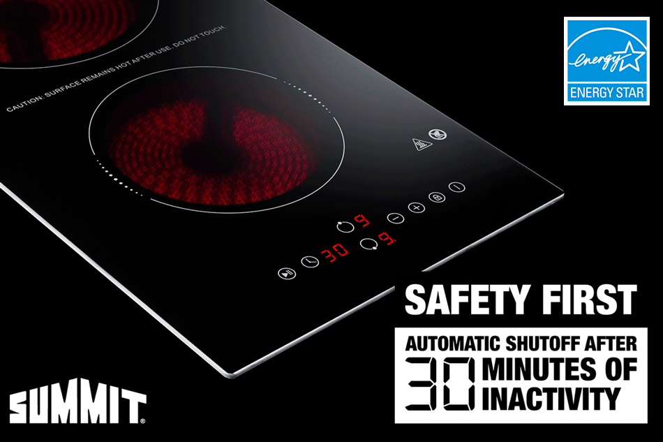 Saftey First 30 minute ShutoffCooktop
