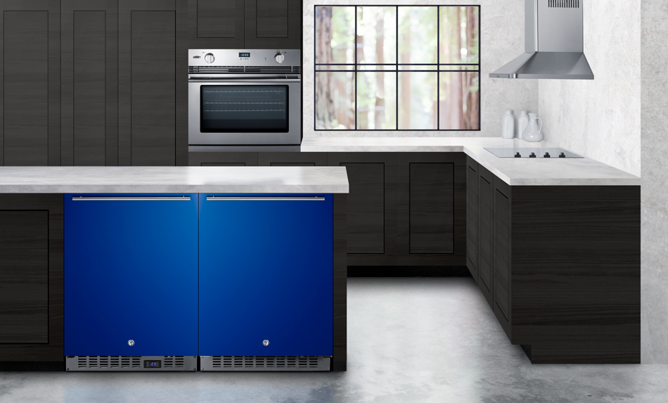 Color Warap Over Stainless Steel Refrigerators