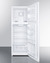 FF1414W Refrigerator Freezer Open