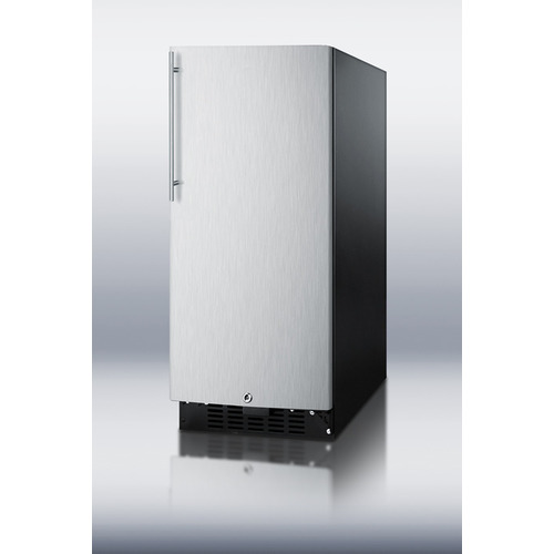 SCR1536BSSHV Refrigerator Angle