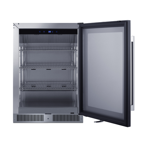 SCR611GLOS Refrigerator Open
