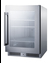 SCR611GLOS Refrigerator Angle