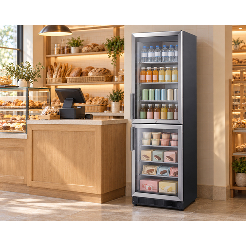 SCRF12 Refrigerator Freezer Set