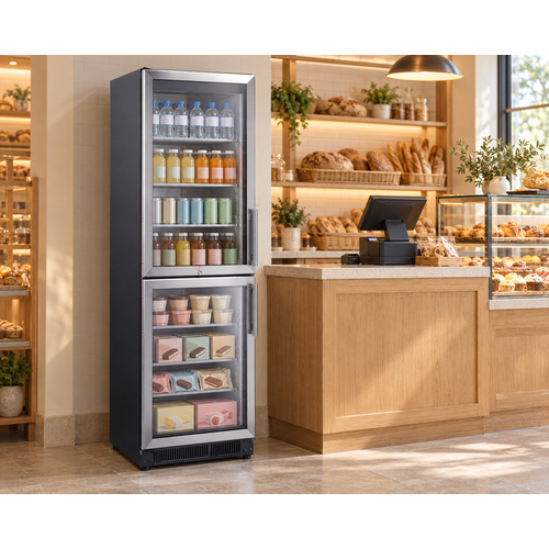 SCRF12LHD Refrigerator Freezer Set