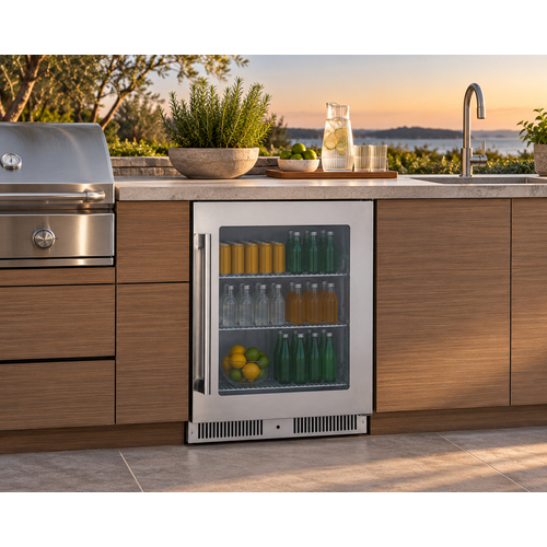SCR611GLOS Refrigerator Set