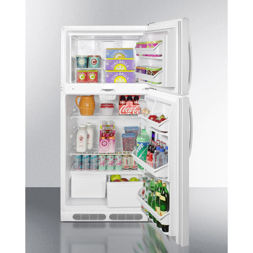 CTR15LLF Refrigerator Freezer Full