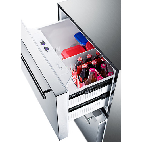 SPRF2D Refrigerator Freezer Full