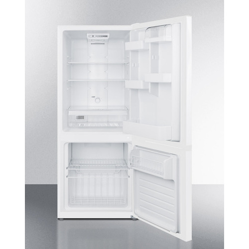 FFBF100W Refrigerator Freezer Open