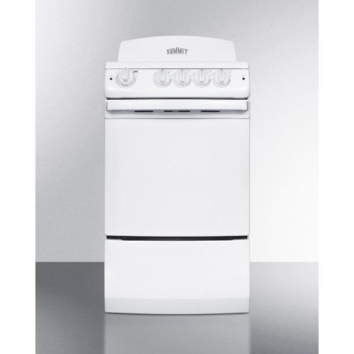 RE201W Electric Range Front