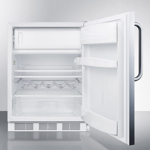 CT661BISSTB Refrigerator Freezer Open