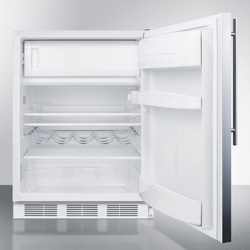CT661SSHV Refrigerator Freezer Open