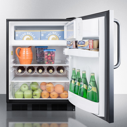 CT663BSSTBADA Refrigerator Freezer Full
