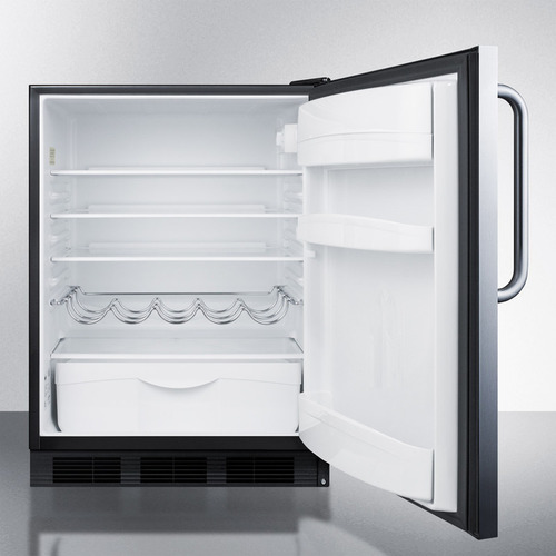 FF63BCSS Refrigerator Open