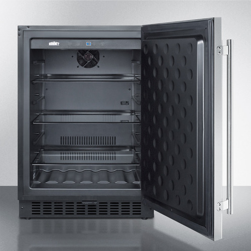 FF64BSS Refrigerator Open