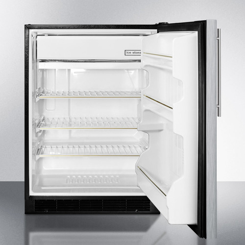 BI605BSSVH Refrigerator Freezer Open
