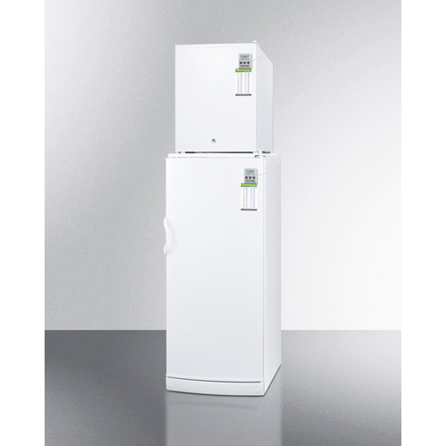 FFAR10-FS30LSTACKMED Refrigerator Freezer Angle