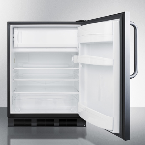 BI541BSSTB Refrigerator Freezer Open