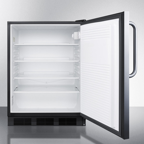 FF7BBISSTB Refrigerator Open