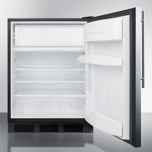 BI541BSSHV Refrigerator Freezer Open