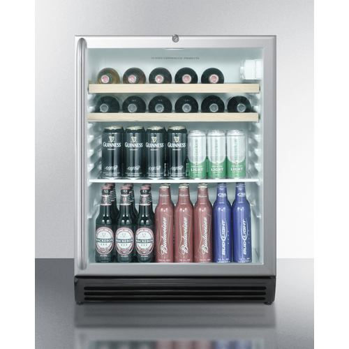SCR600BLCSSRCADA Refrigerator Full