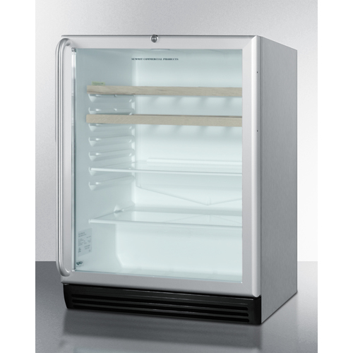 SCR600BLCSSRC Refrigerator Angle