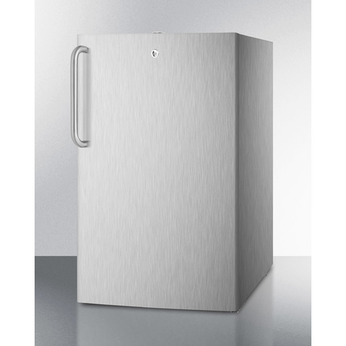 CM411LCSS Refrigerator Freezer Angle