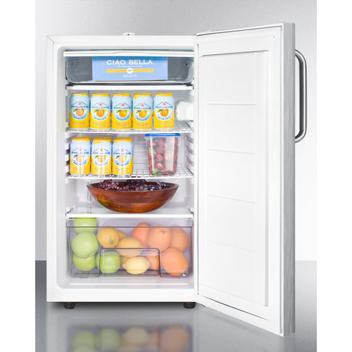 CM411LCSSADA Refrigerator Freezer Full