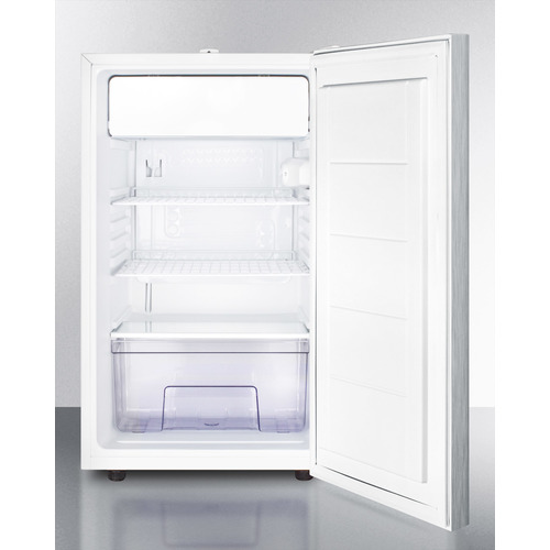 CM411LSSHHADA Refrigerator Freezer Open