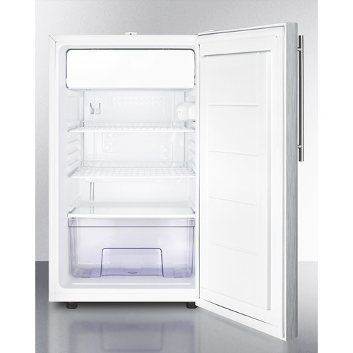 CM411LBI7SSHVADA Refrigerator Freezer Open