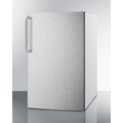 CM411L7SSTB Refrigerator Freezer Angle