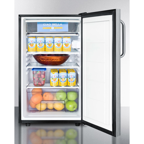 CM421BL7CSSADA Refrigerator Freezer Full