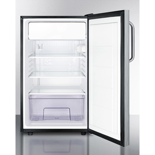 CM421BL7CSSADA Refrigerator Freezer Open