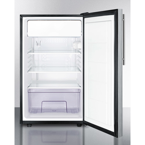 CM421BL7SSHV Refrigerator Freezer Open