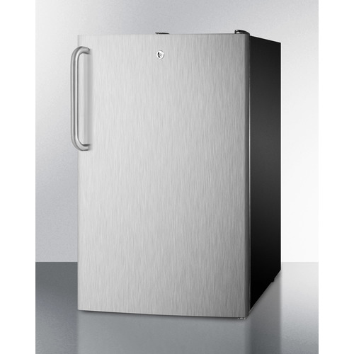 CM421BLBI7SSTB Refrigerator Freezer Angle