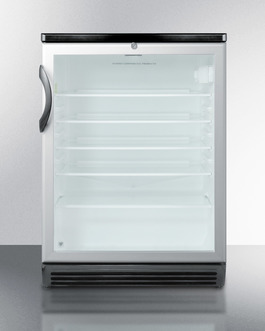 SCR600BL Refrigerator Front