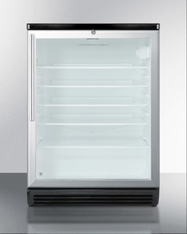 SCR600BLHV Refrigerator Front
