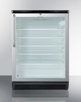 SCR600BLBITB Refrigerator Front